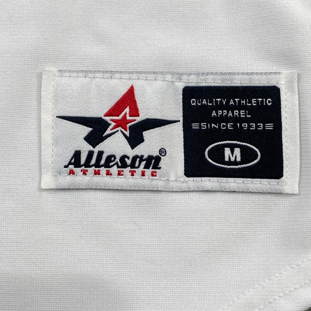 Tiant 23 Alleson Athletic Baseball Jersey Mens M White Button Up Short Sleeve - Picture 4 of 10